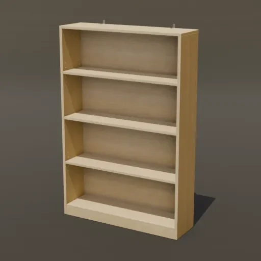 Wooden Tall Wide Rack