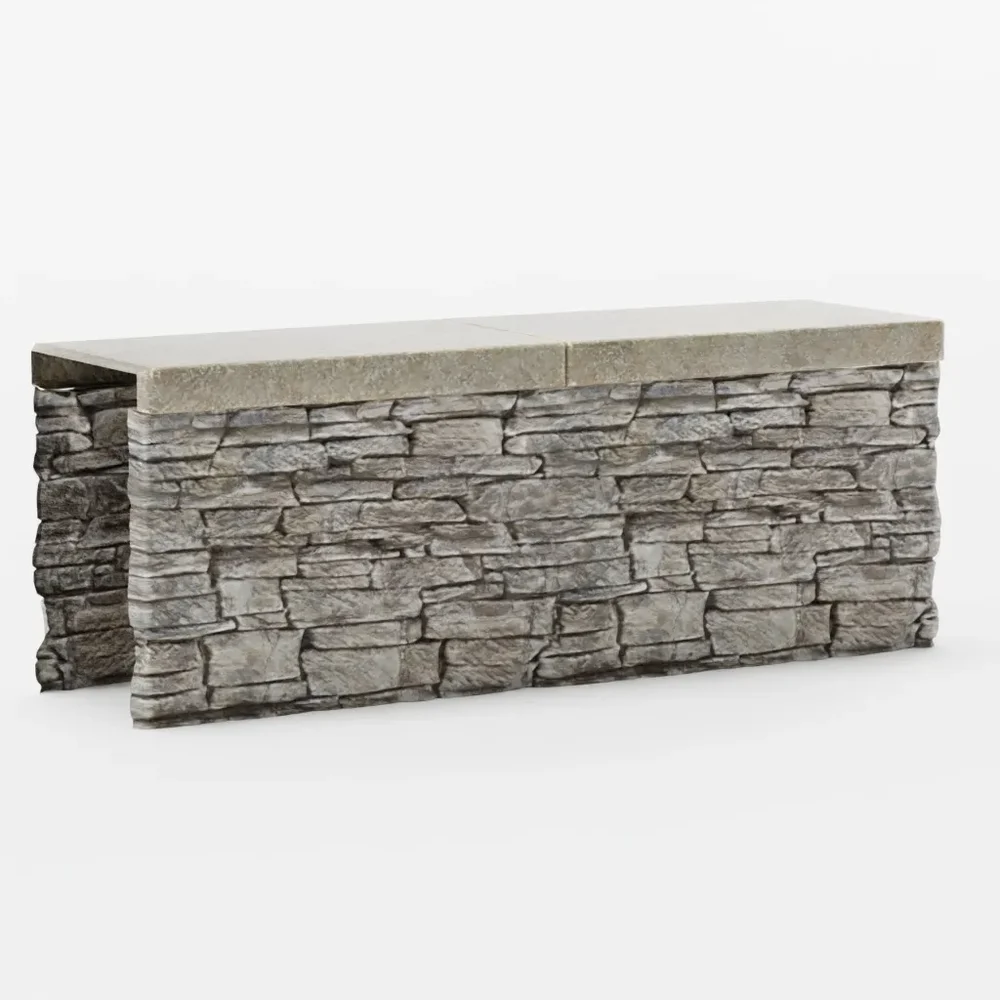 Jagged Rock Walling