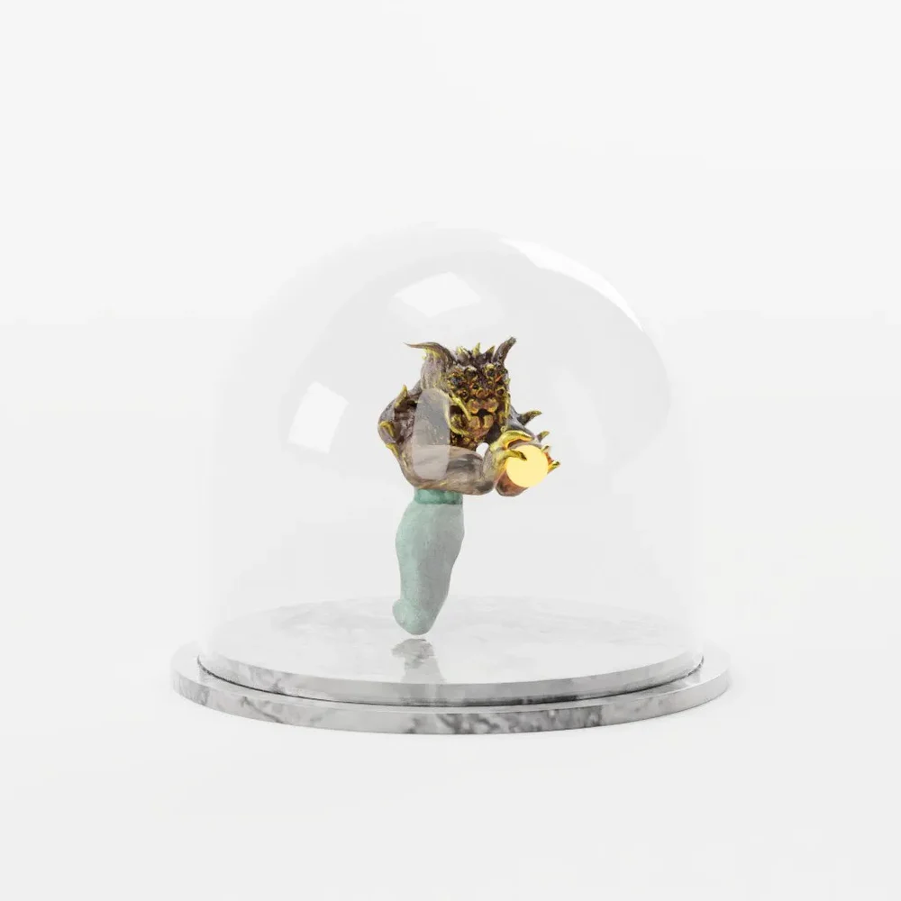 Original Lamp "Magical Creature"