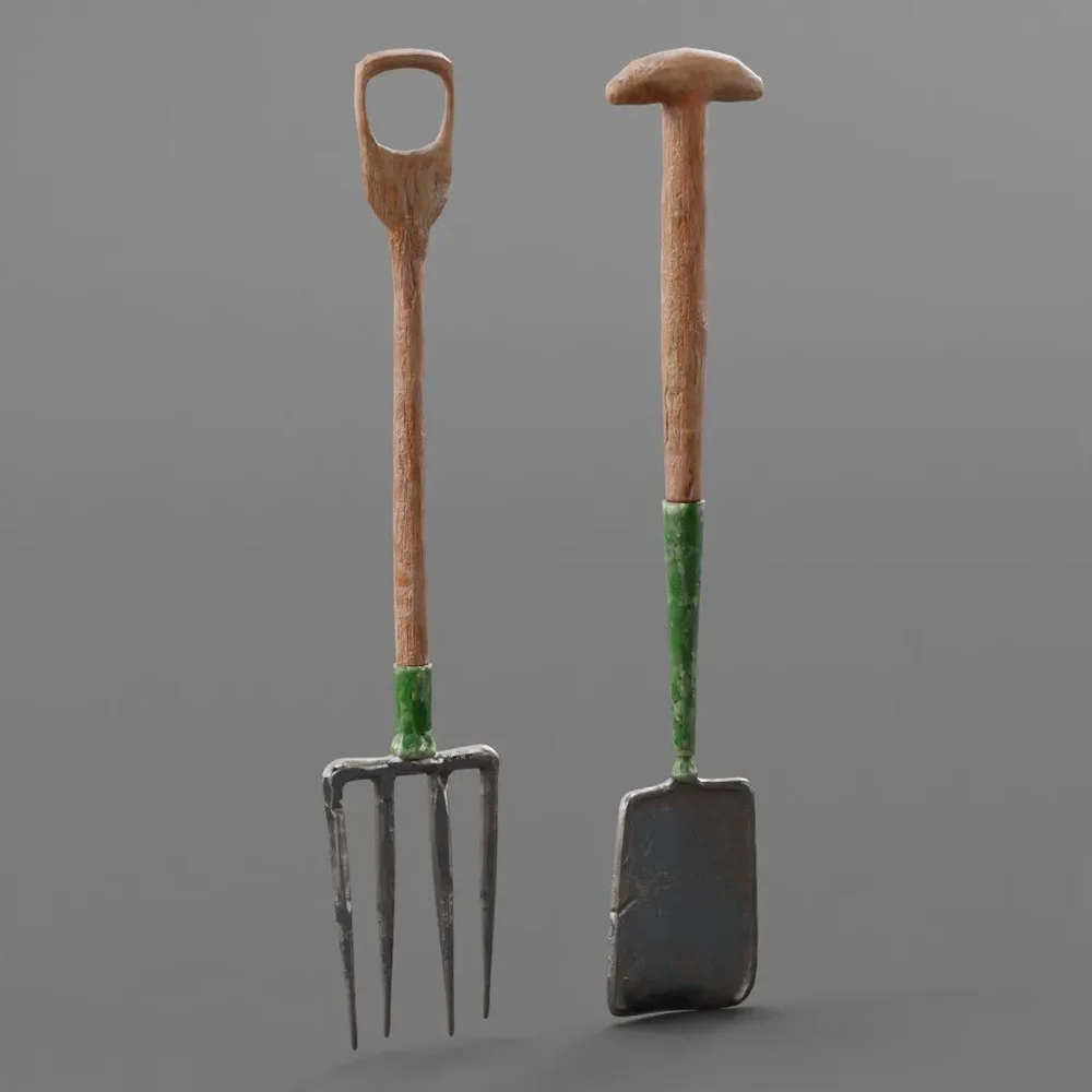 Stylized Farm Tools