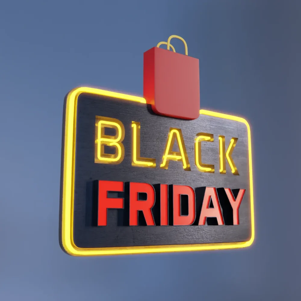 Black Friday Badge Metal