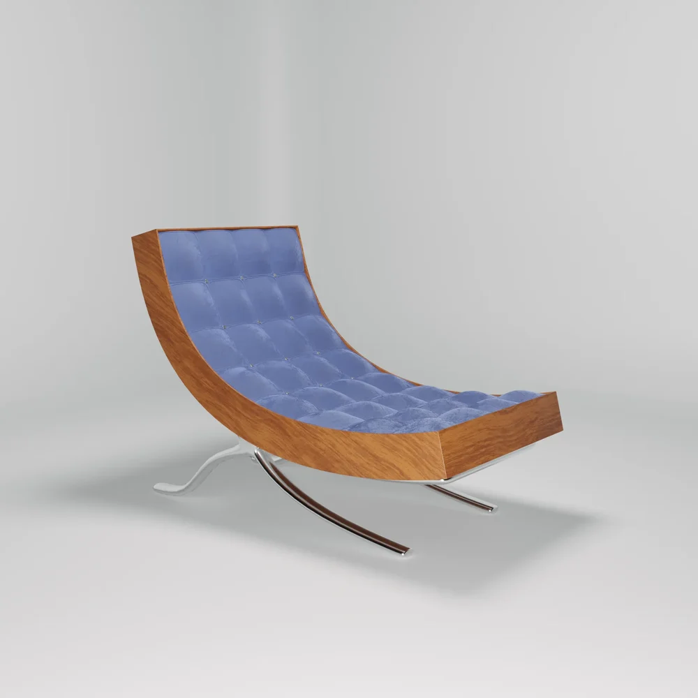 Velvet Lounge Chair