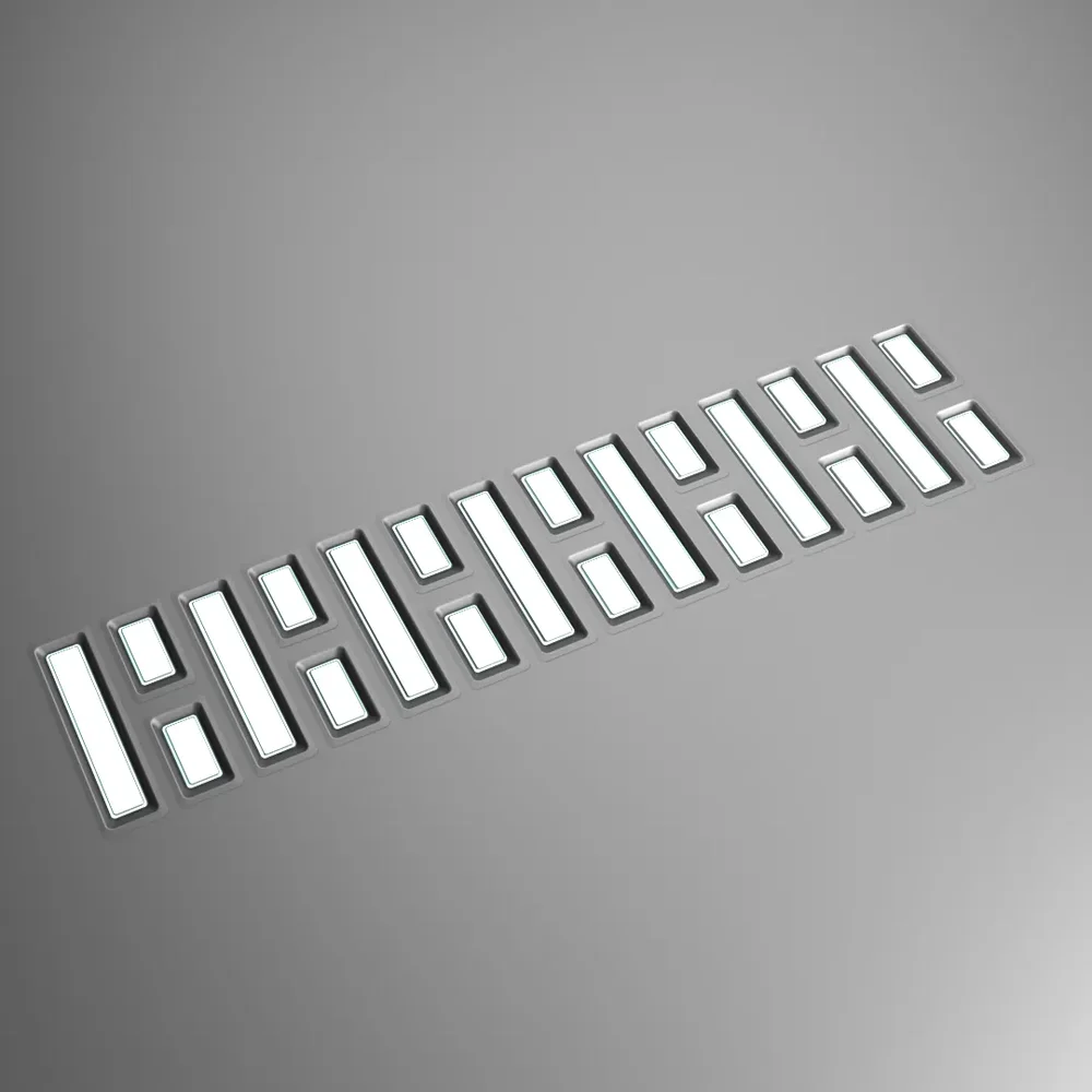 Scifi Decal 011 Light Strips Array