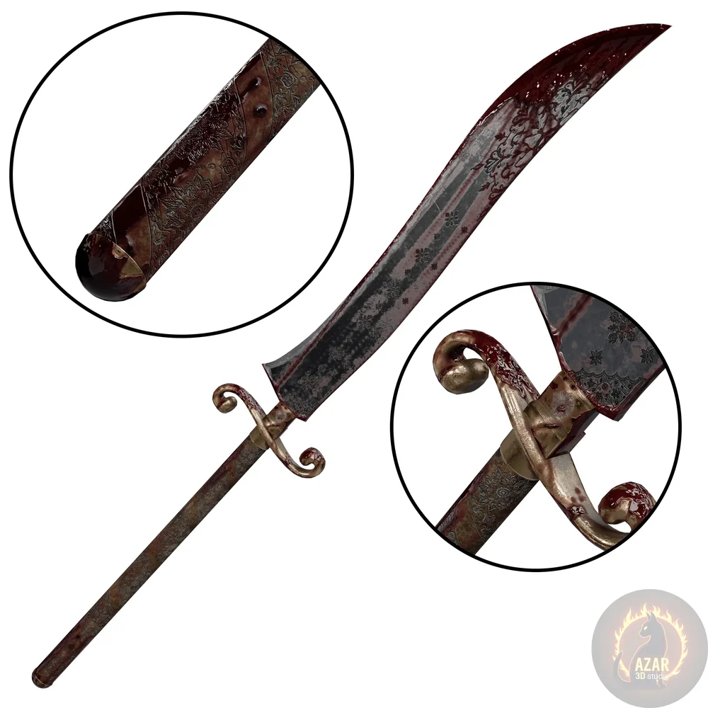 Darvish Sword Light Steel Blood