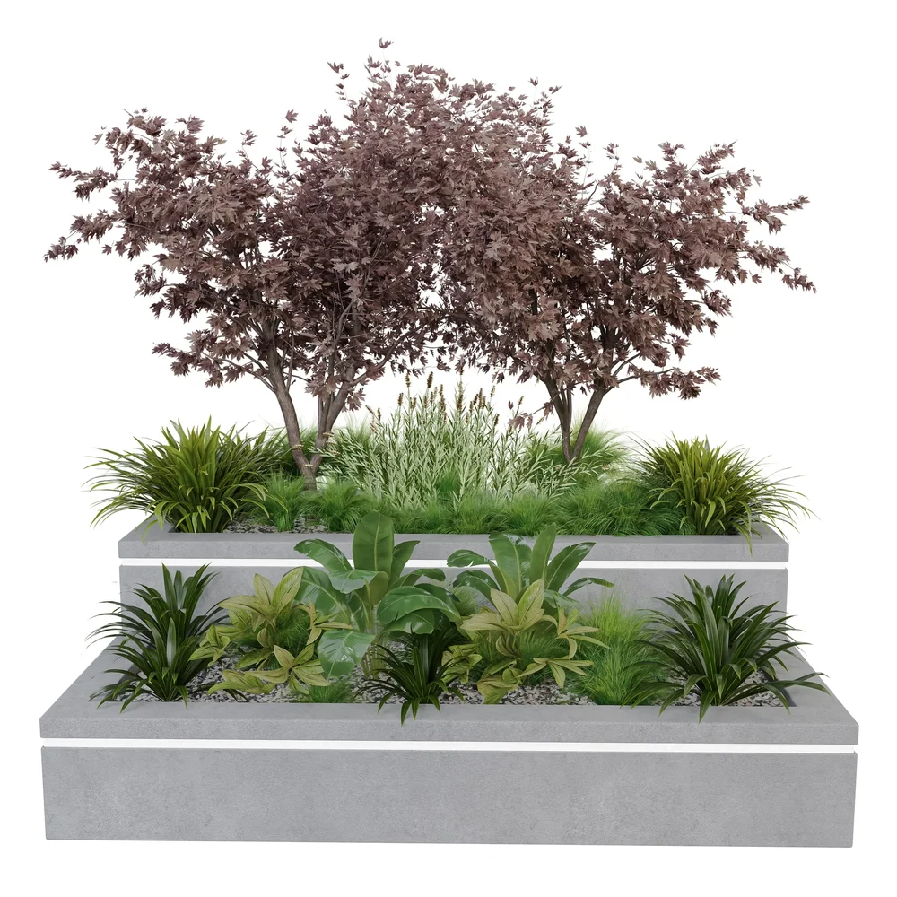 Modern Landscape Planter