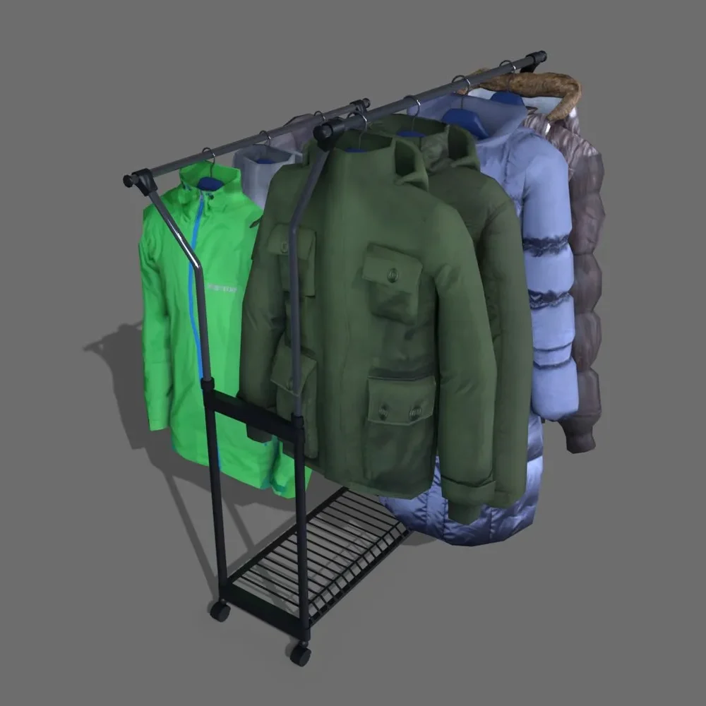 #2 Jackets On A Hanger