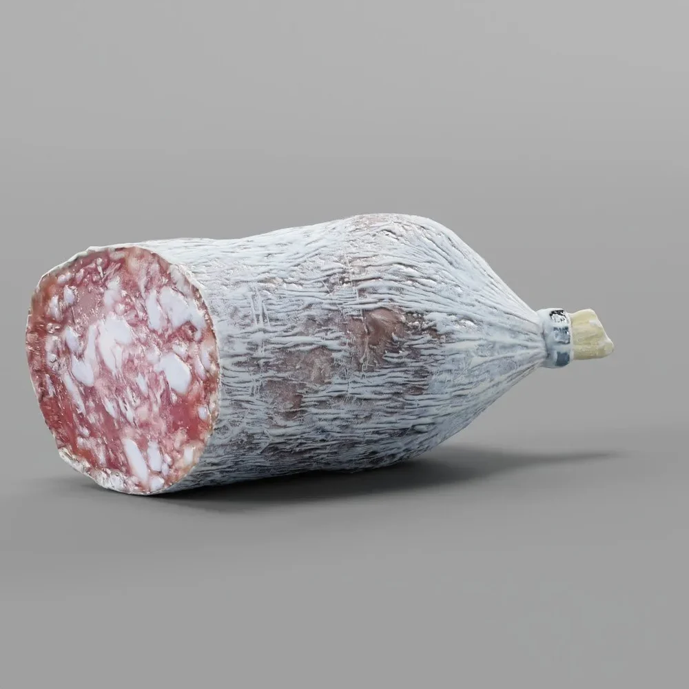 Cut Salami 3d Scan