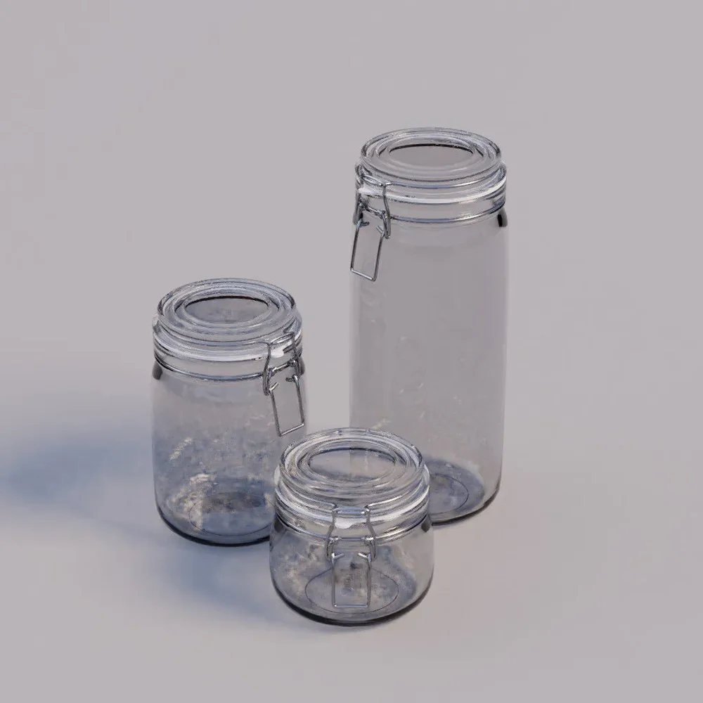 Set Of Jars Empty