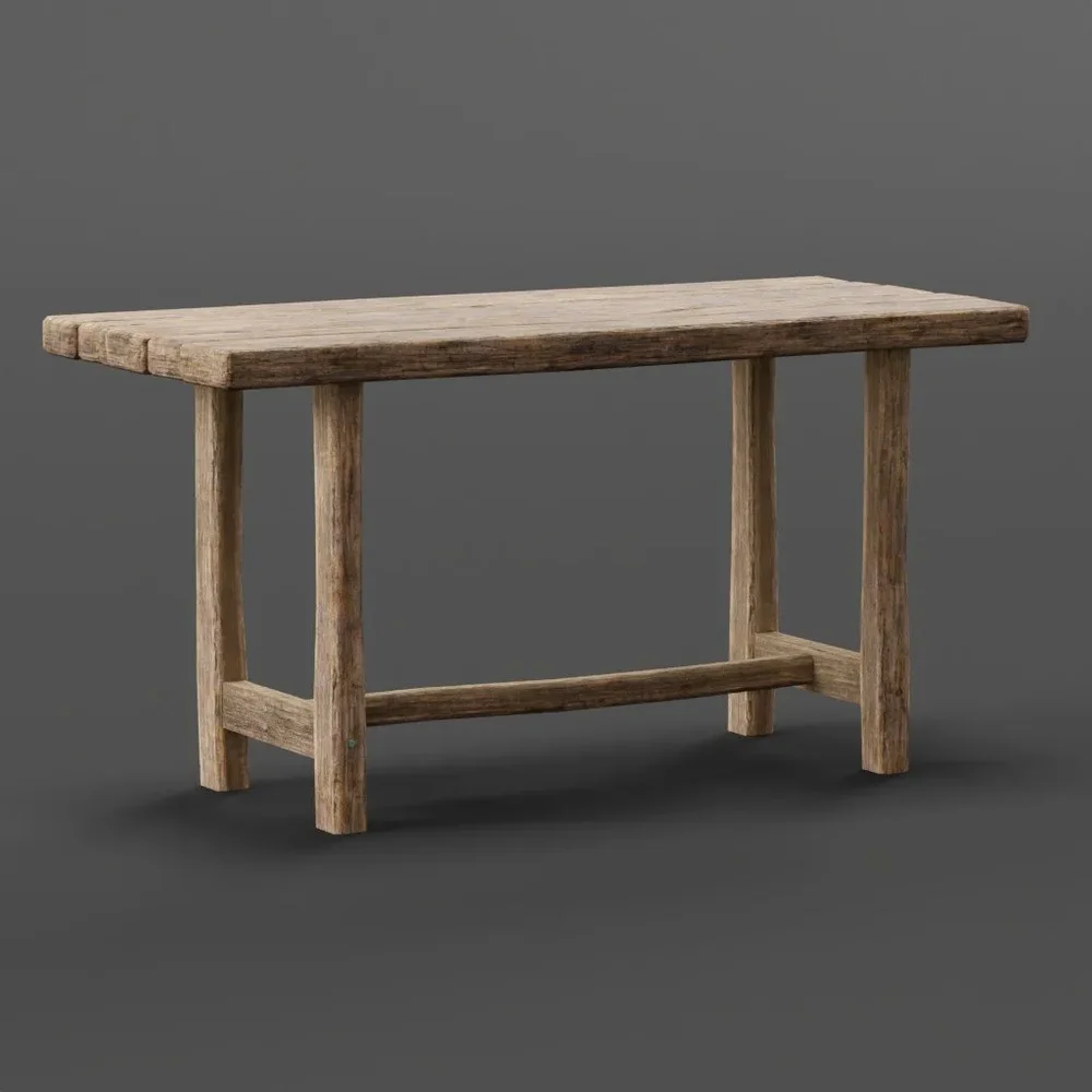 Wooden Table 01