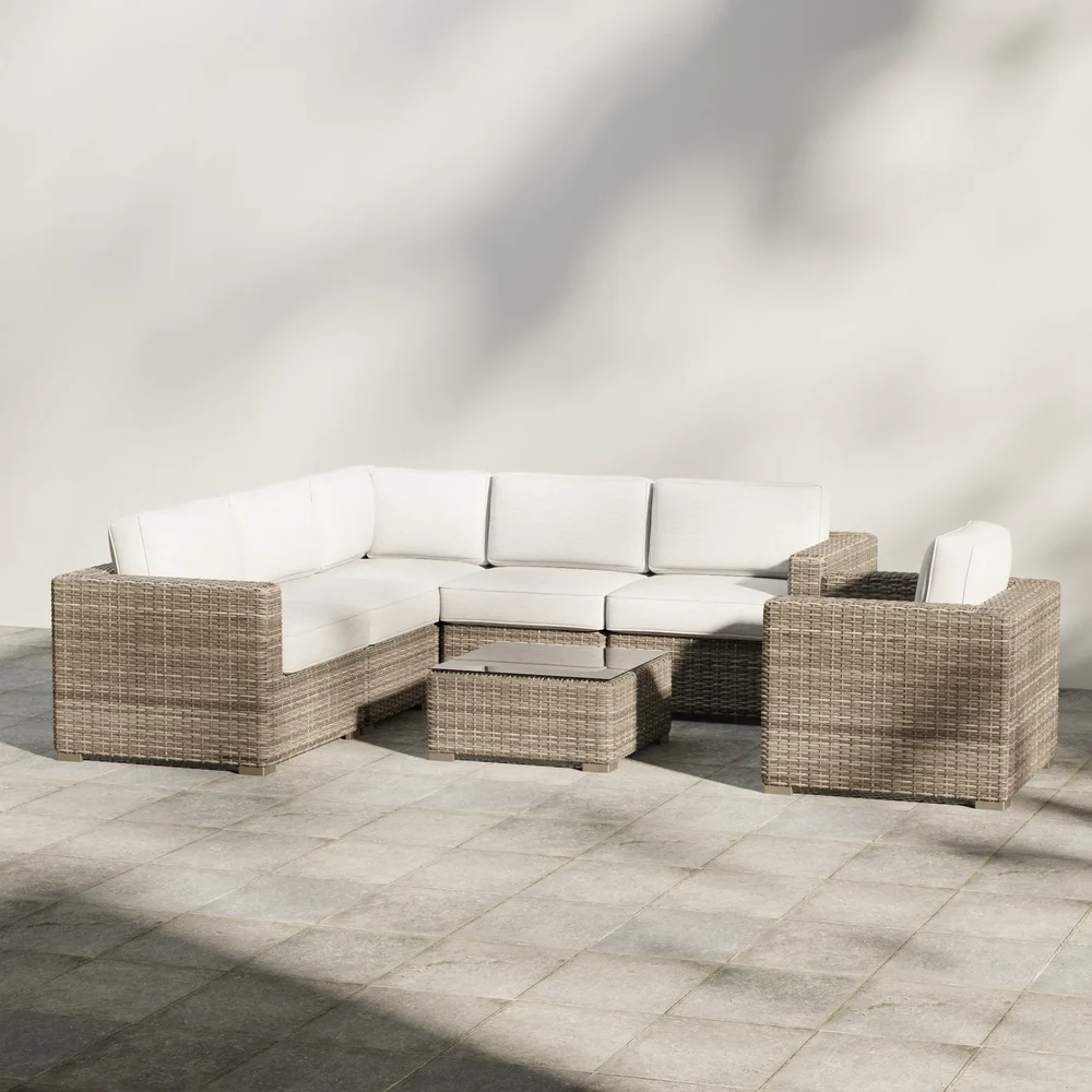 Rattan Outdoor Sofa Set