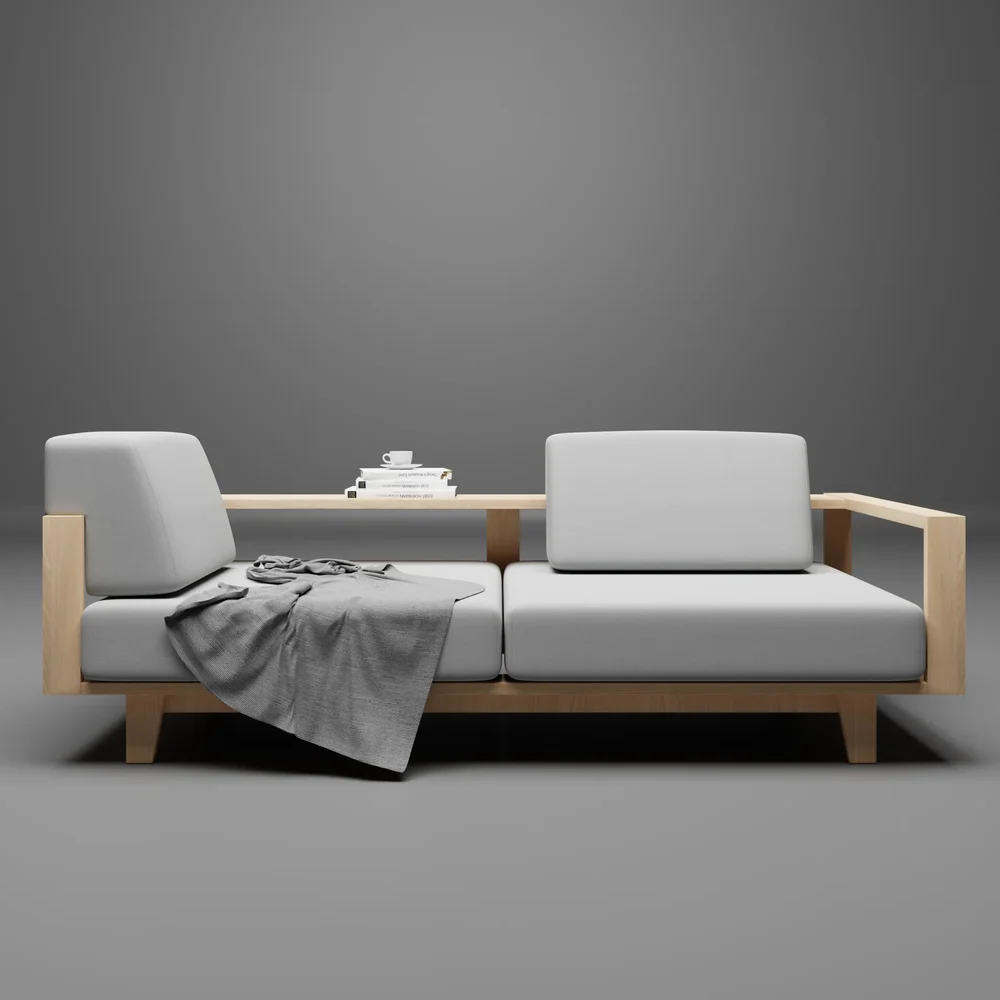 Wood Sofa
