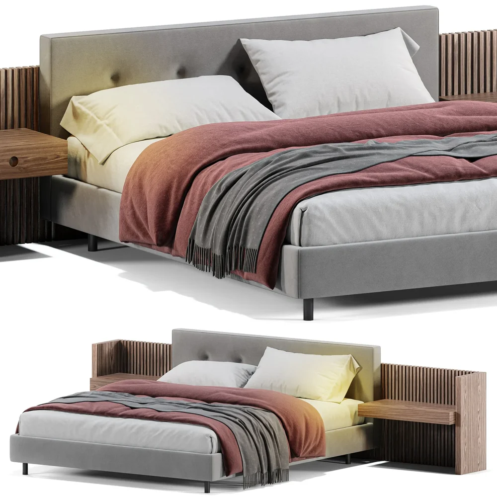 Bed Brasilia By Minotti