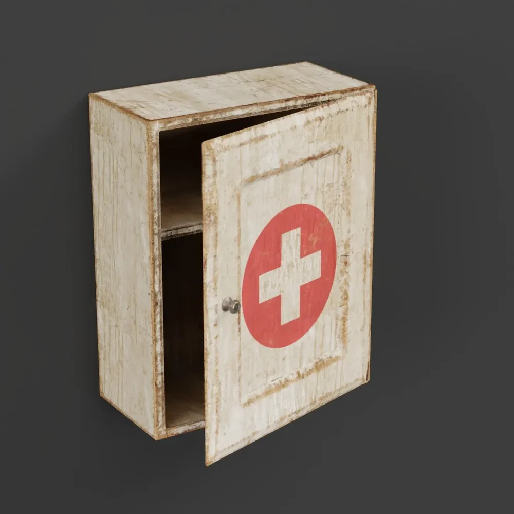 Old Medicine Cabinet