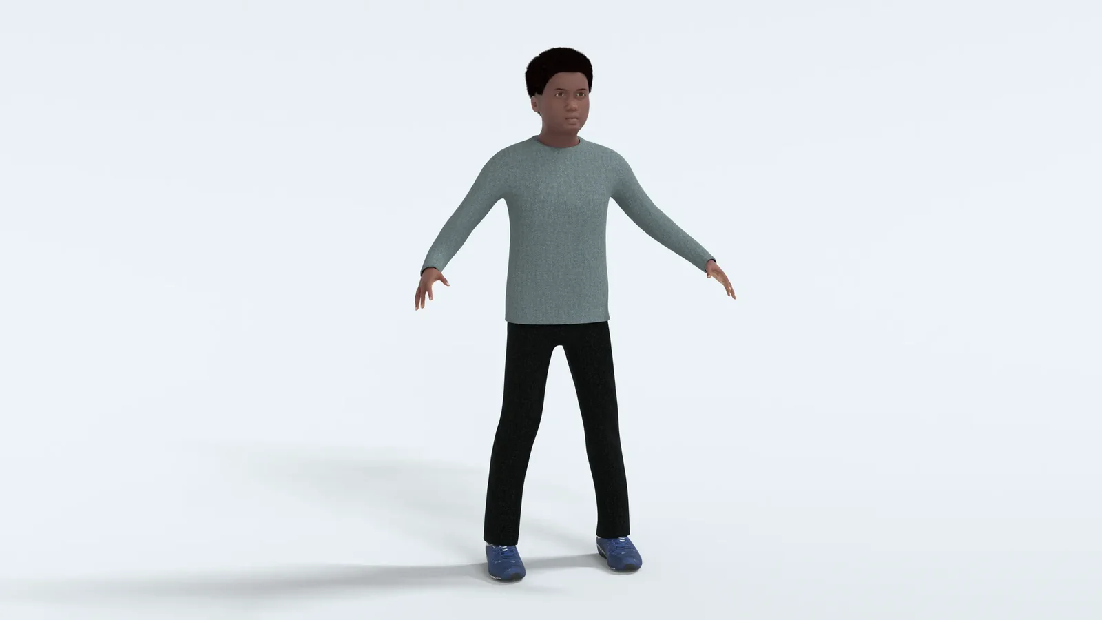 Will Kid Character Rigged