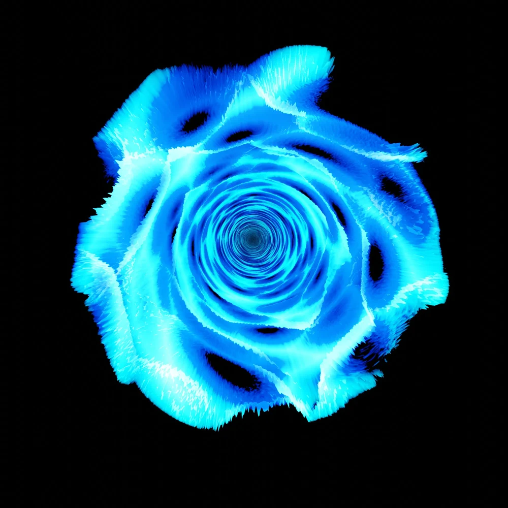 Animated Blue Vortex Portal