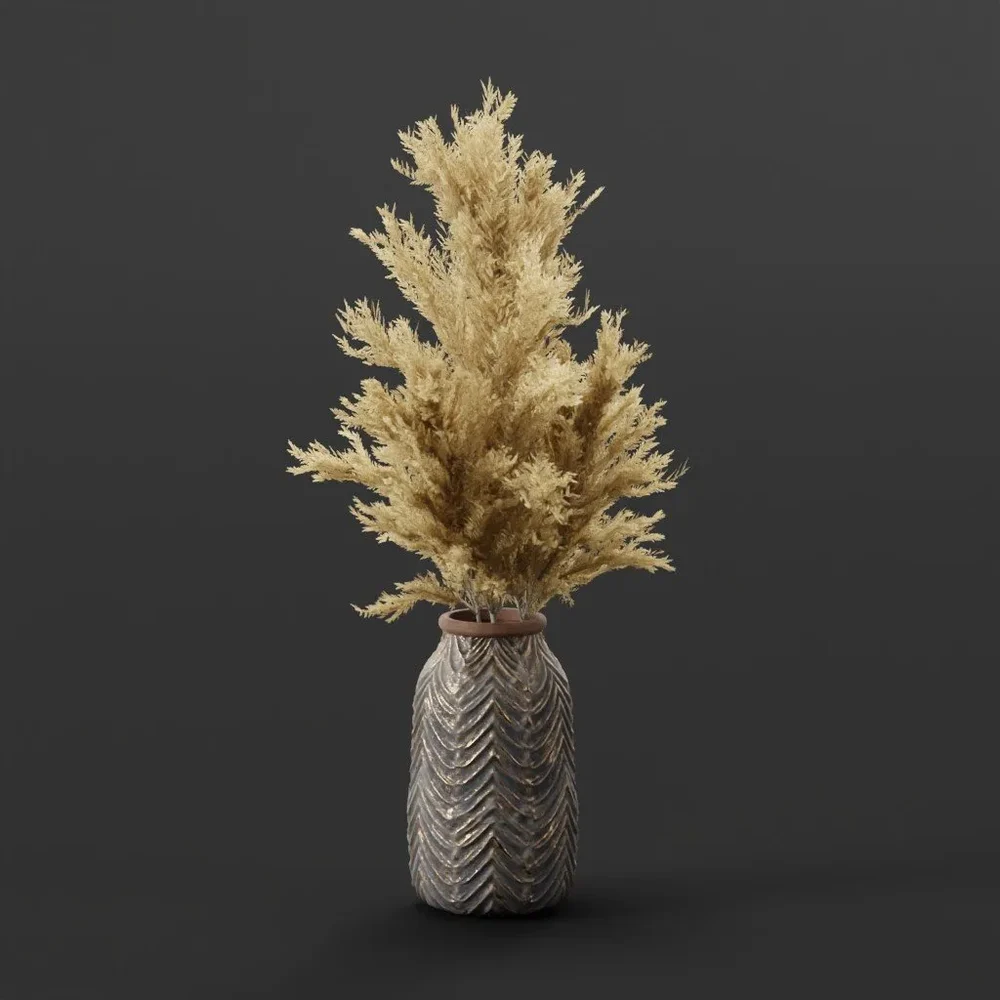Vase With Wheat