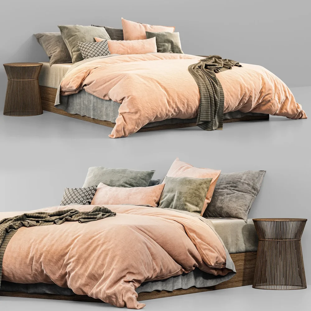 Bed King Size Modern Italian