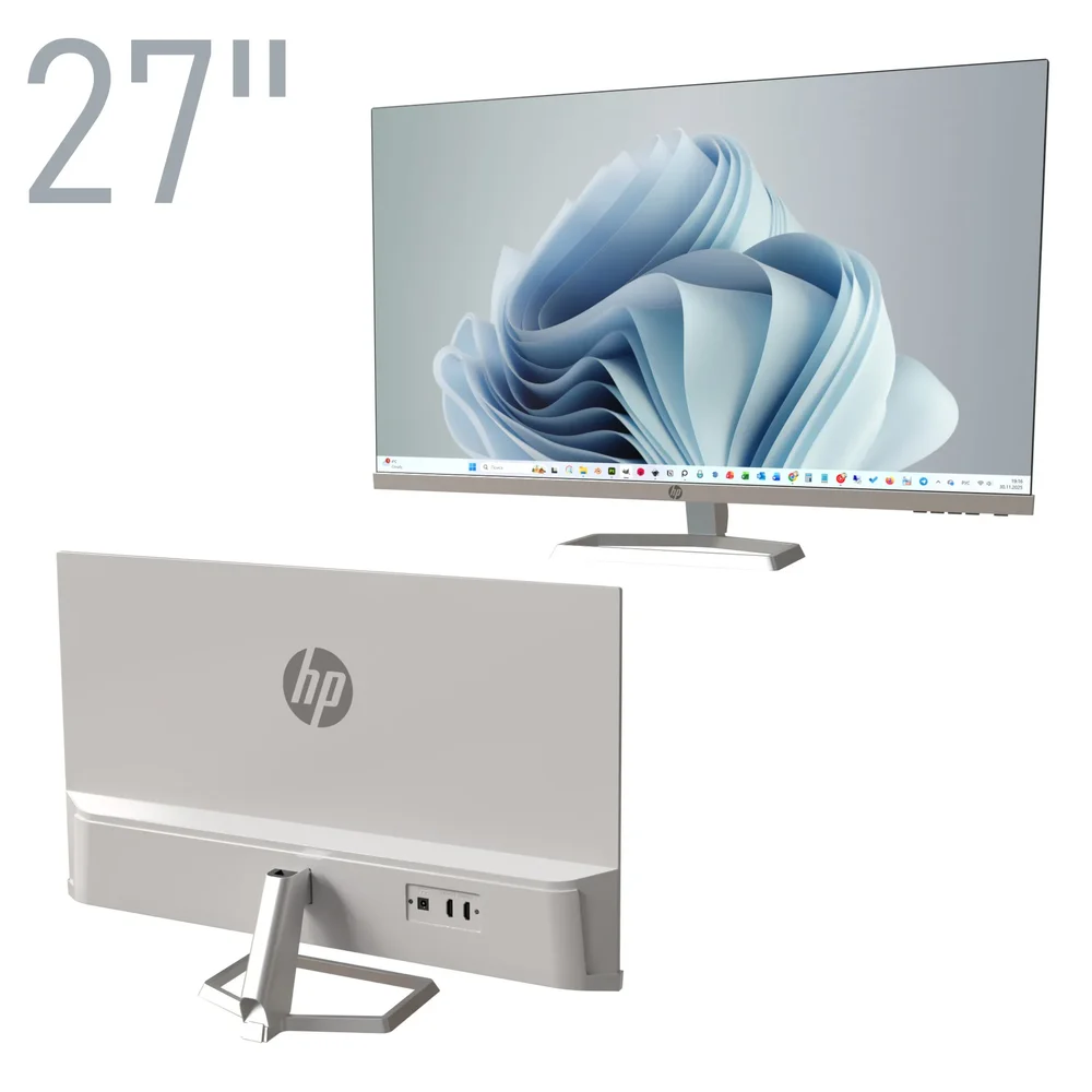 Office Monitor Hp 27 Inch White