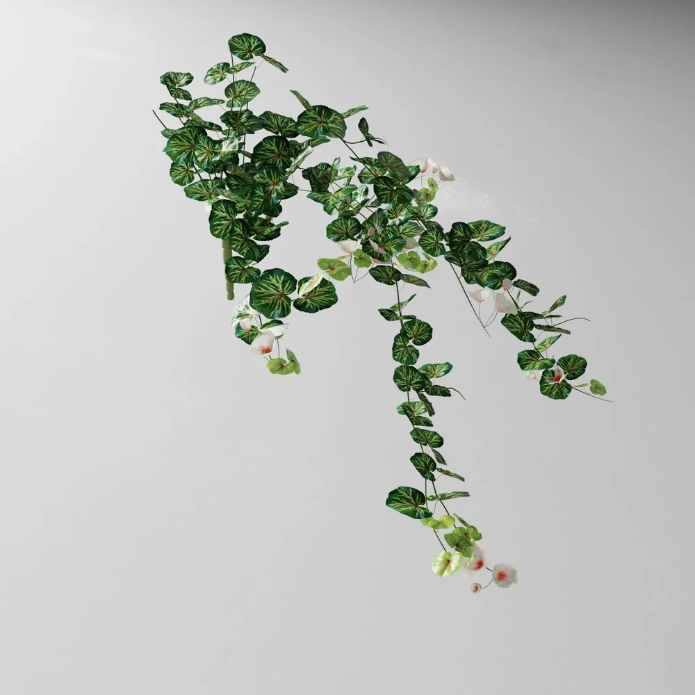 Artificial Tendril Pink Geranium V2