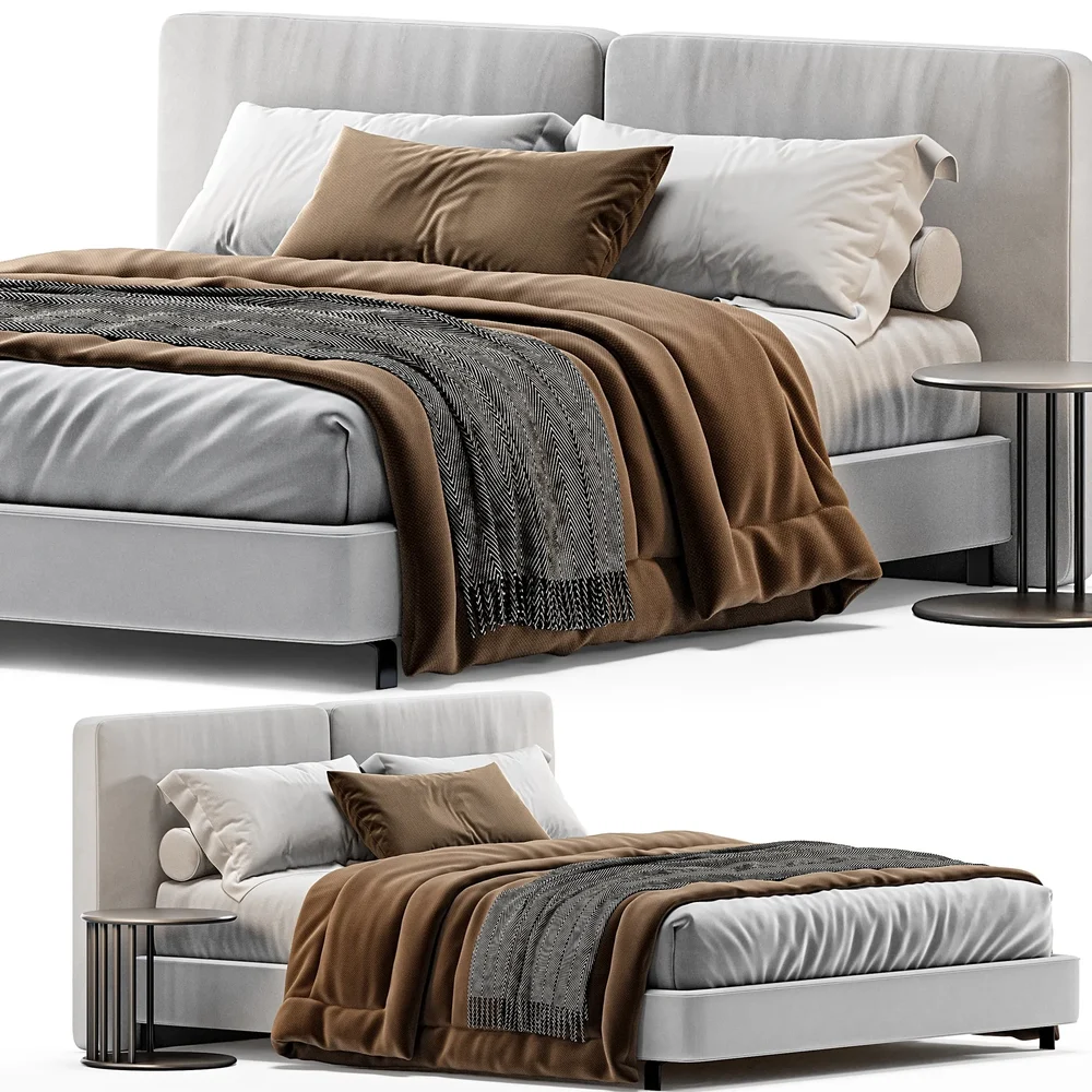 Bed Minotti Tatlin Cover