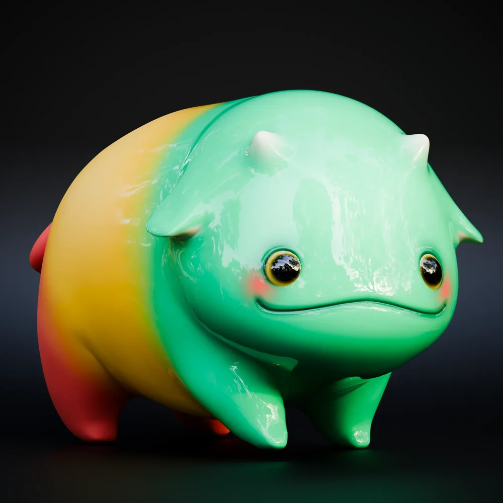 Hippo Creature (Rigged)