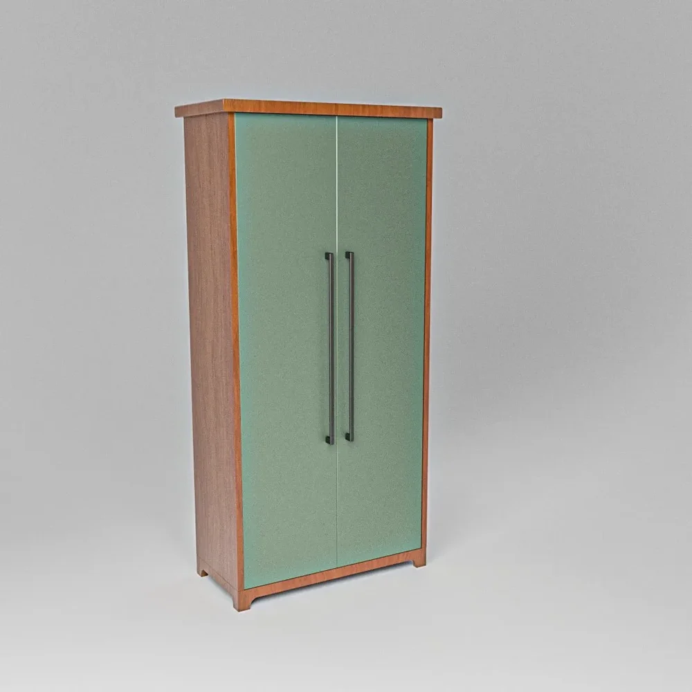 Simple Wooden Wardrobe