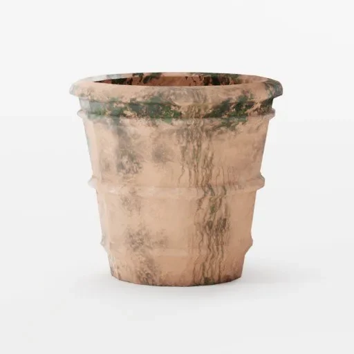 Terracotta Moss Basic Pot