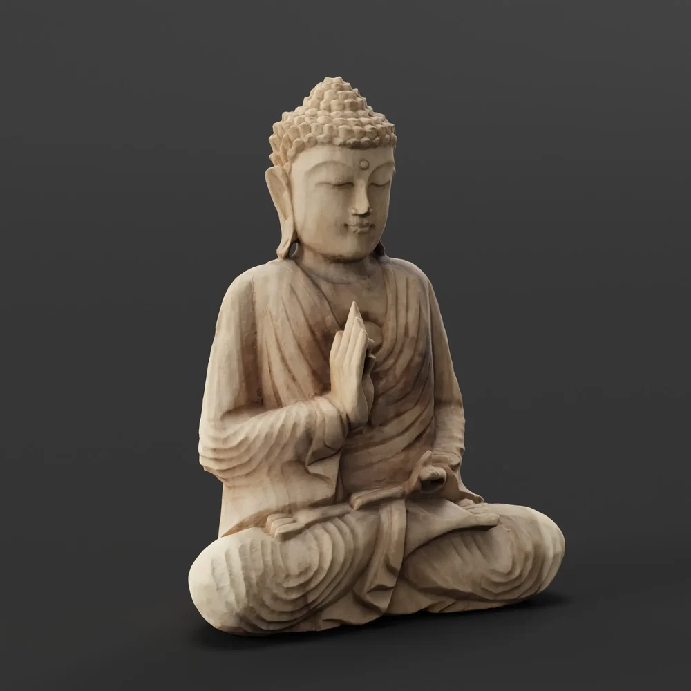 Wooden Buddha