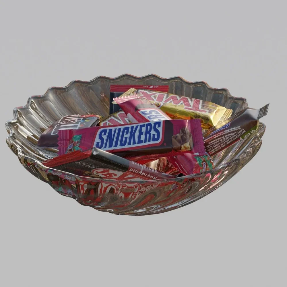 Bowl Of Assorted Candies