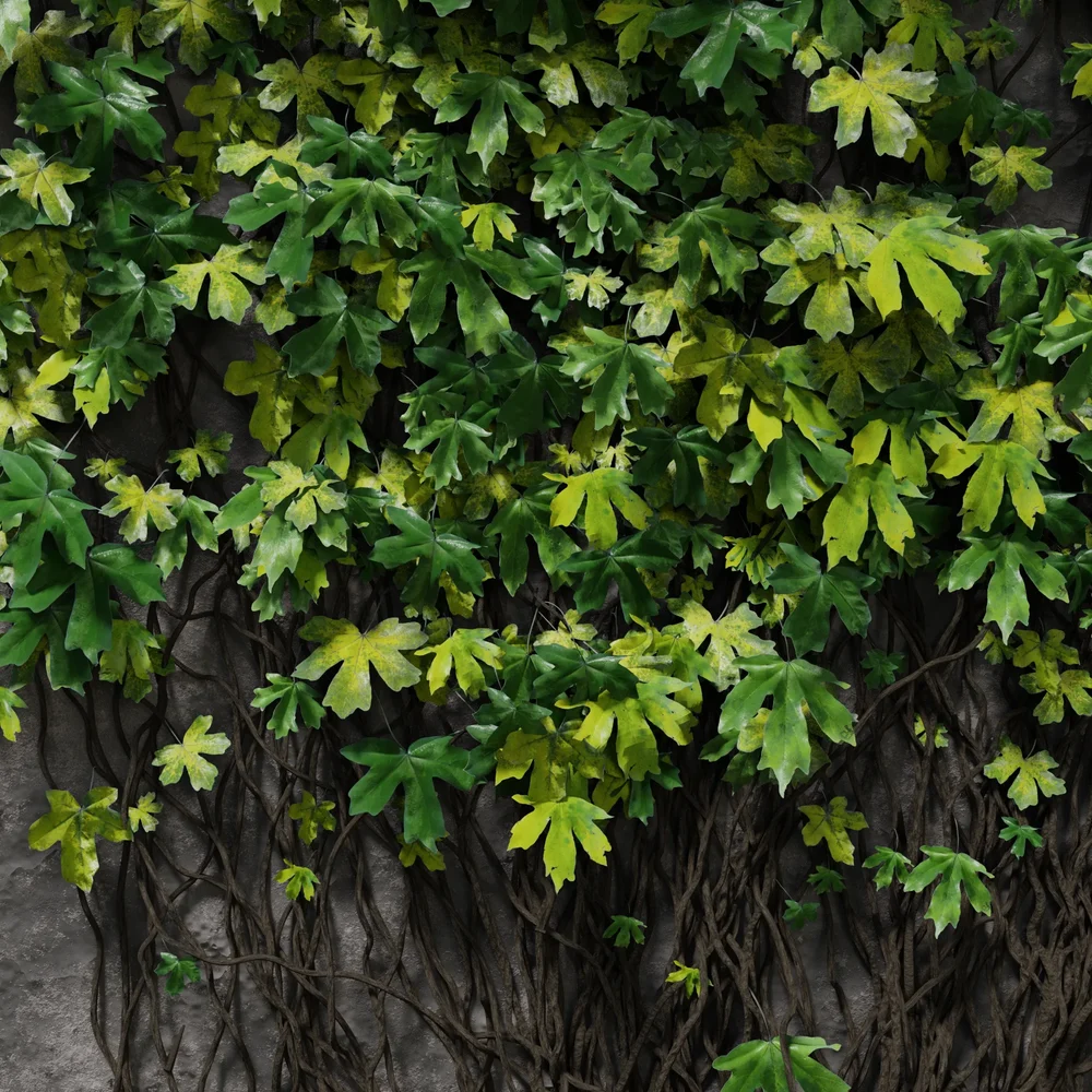 Ivy Particle Preset - Gree-Yelow Mix