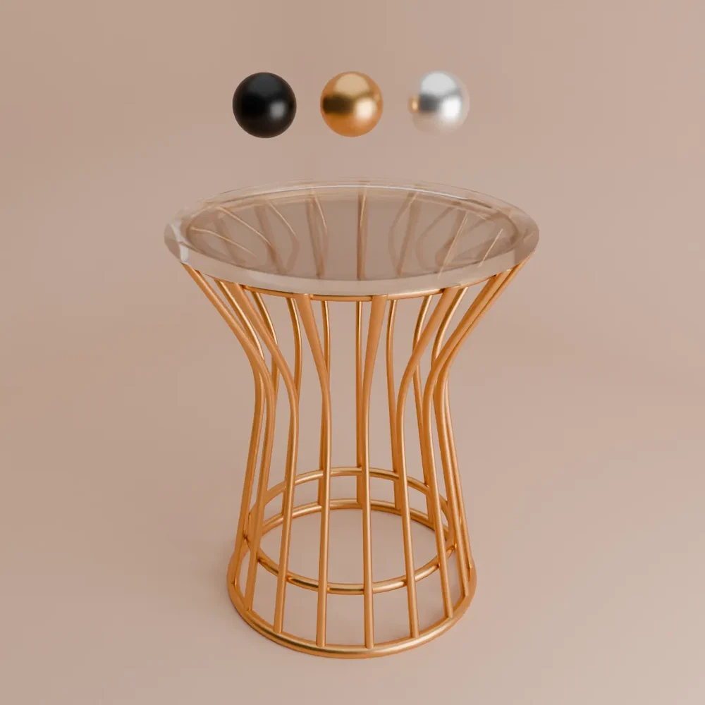 Platner Side Table
