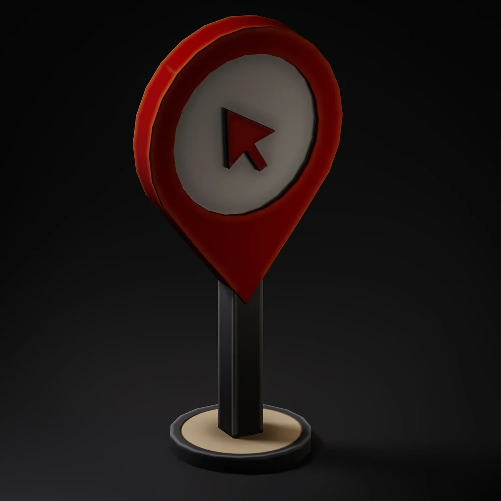 Map-Pin Sign