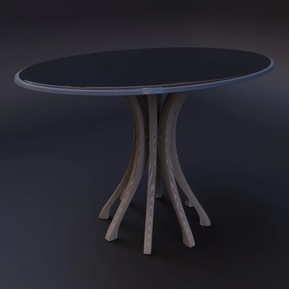 Mesa Com Vidro - Table
