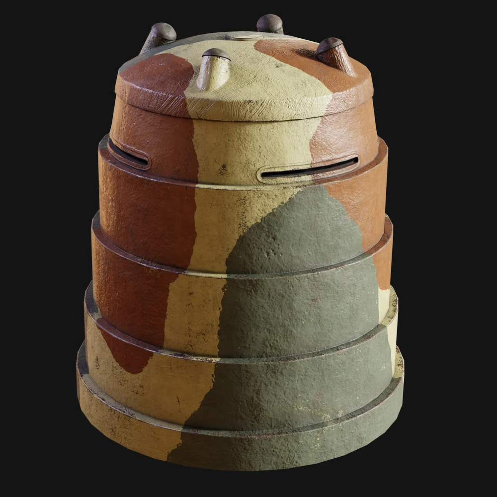 Maginot Line Observation Bell Camo