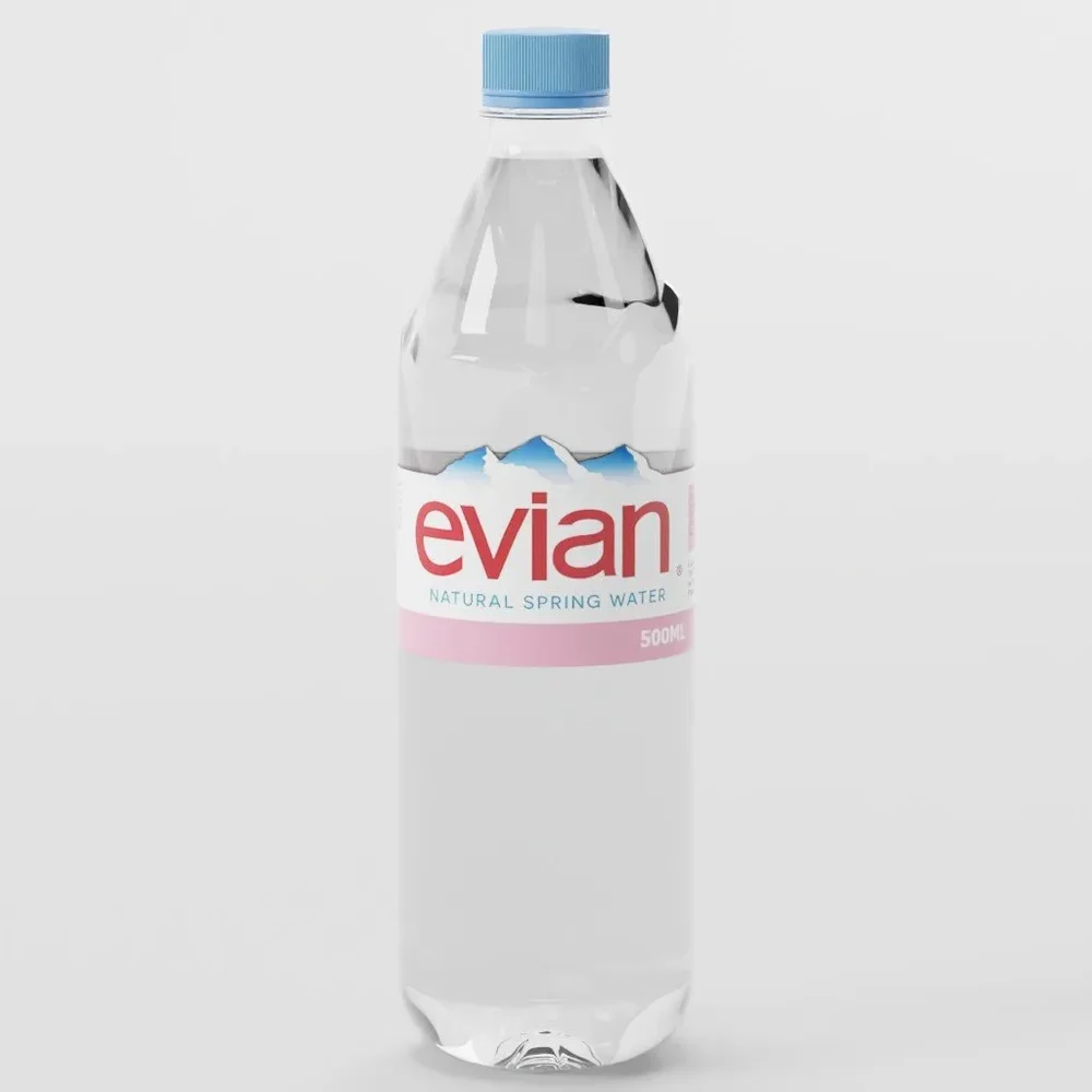 Evian Water Bottle 500ml