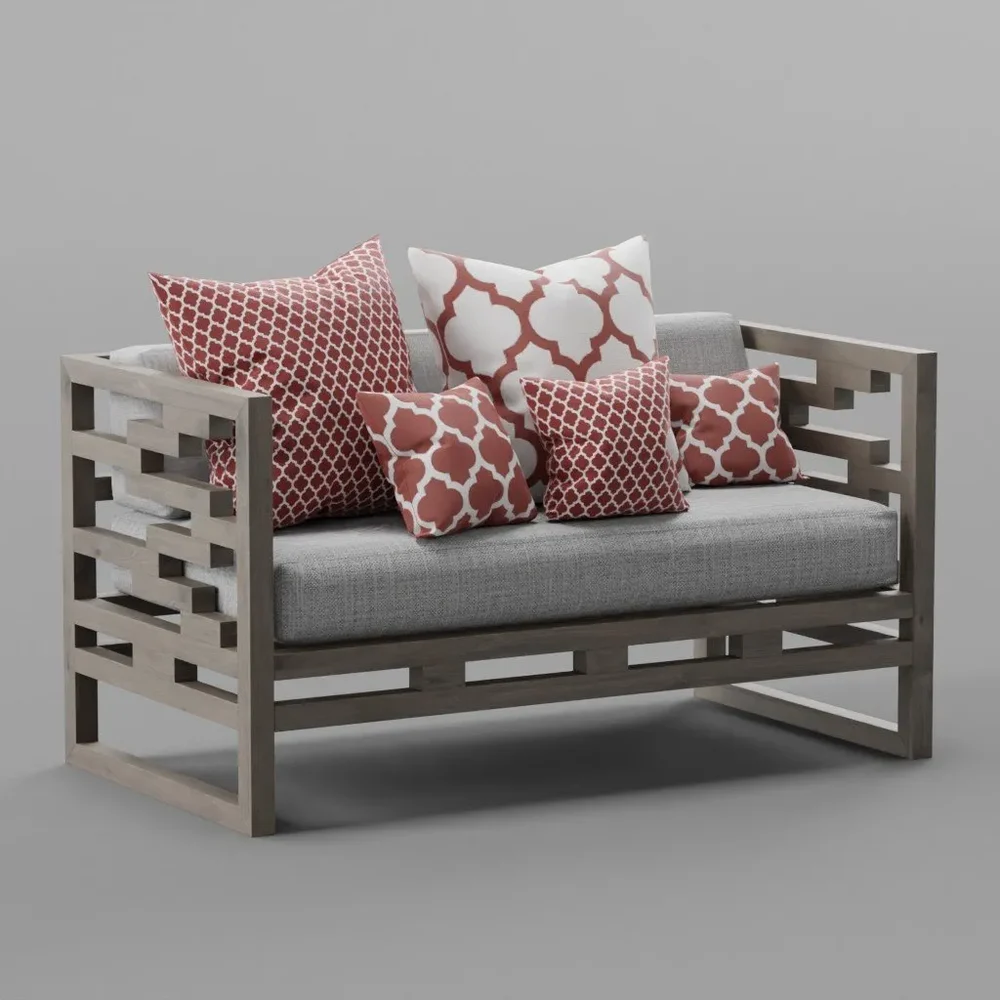 Wooden Outdoor Sofa