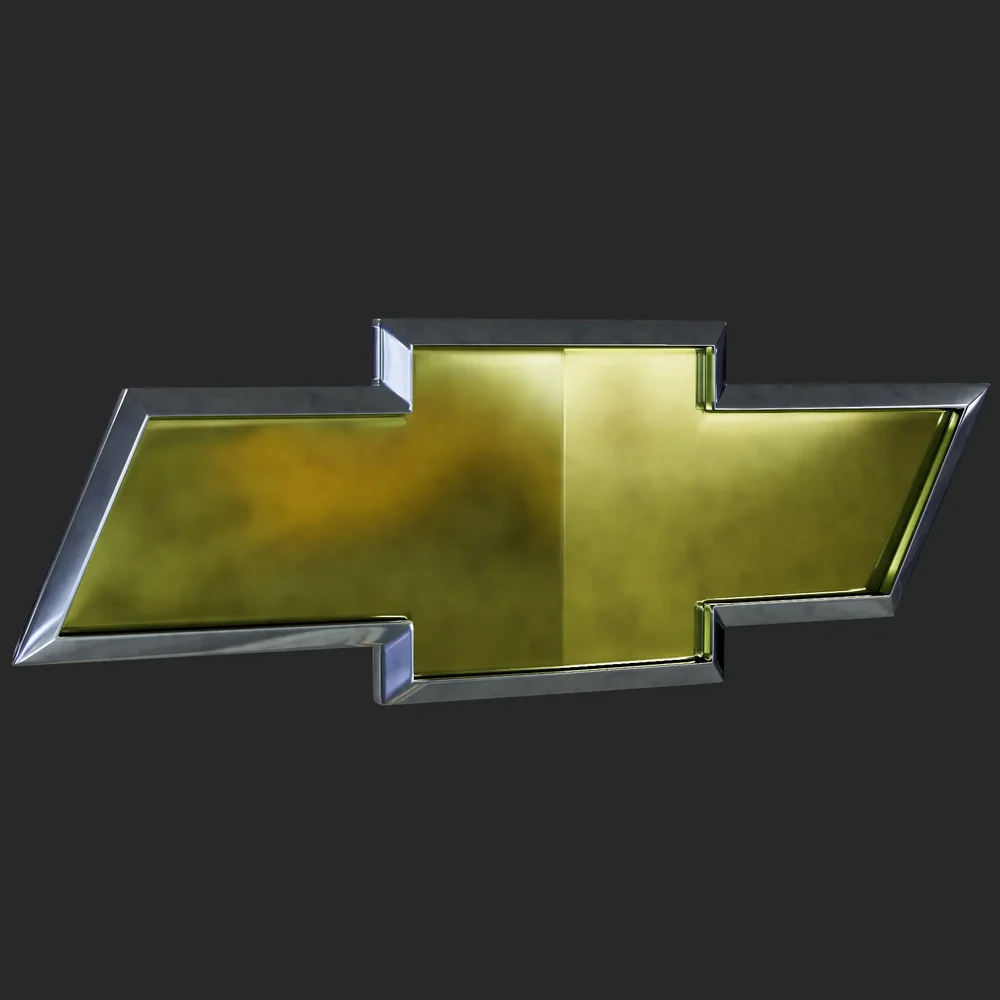 Chevrolet Logo 3d Model