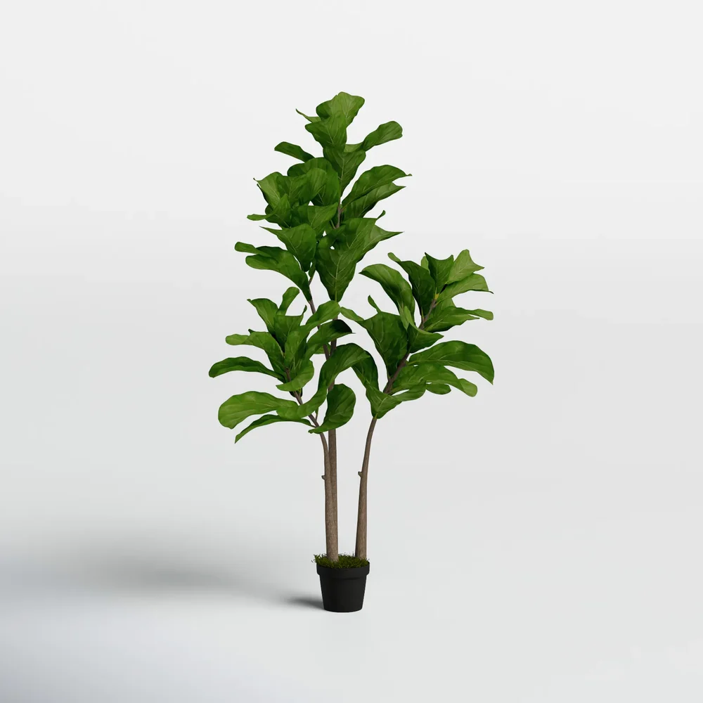 Faux Fiddle Leaf Fig Tree