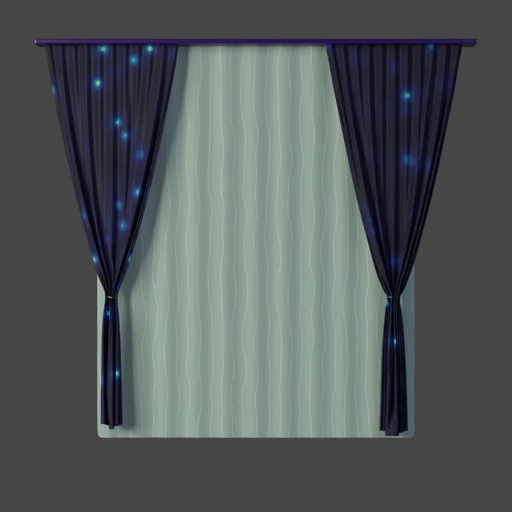 Curtains "Starry Sky"