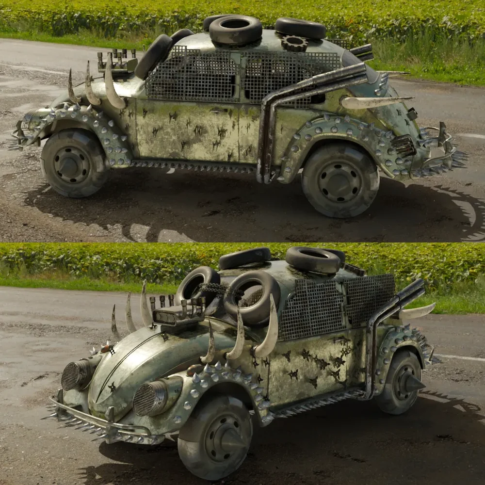 Vw . Apocalyptic Car