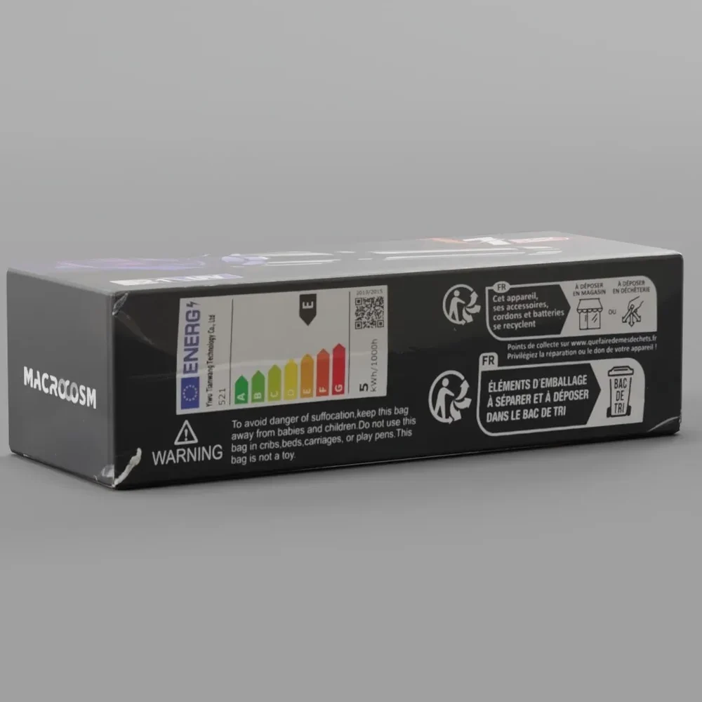 Uv Light Cardboard Box