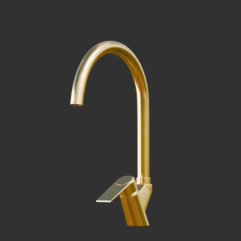 Faucet Marsella Gold By Ceramica Italia