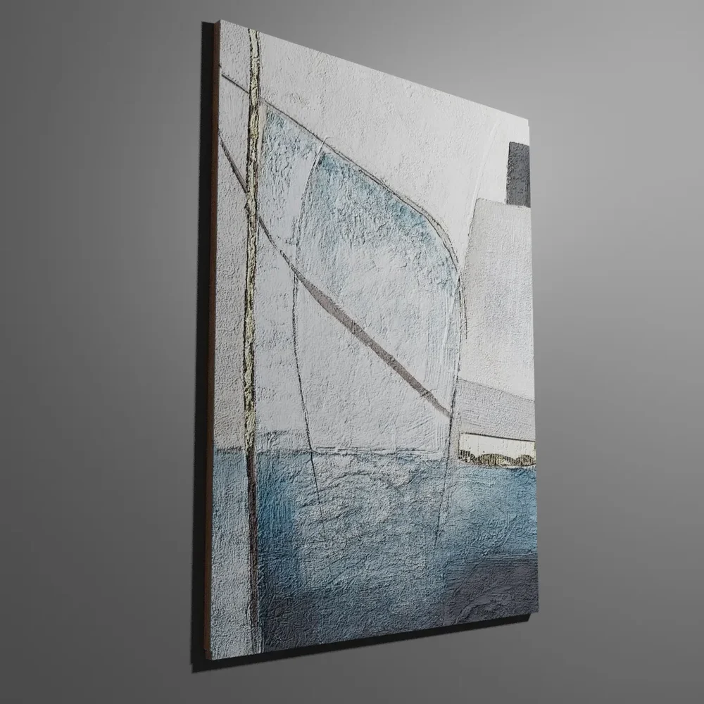 Painting "Golden Blue"