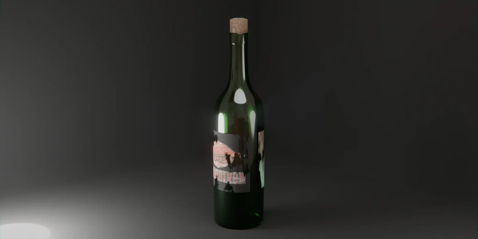 Wine Bottle 750ml (25.4oz)