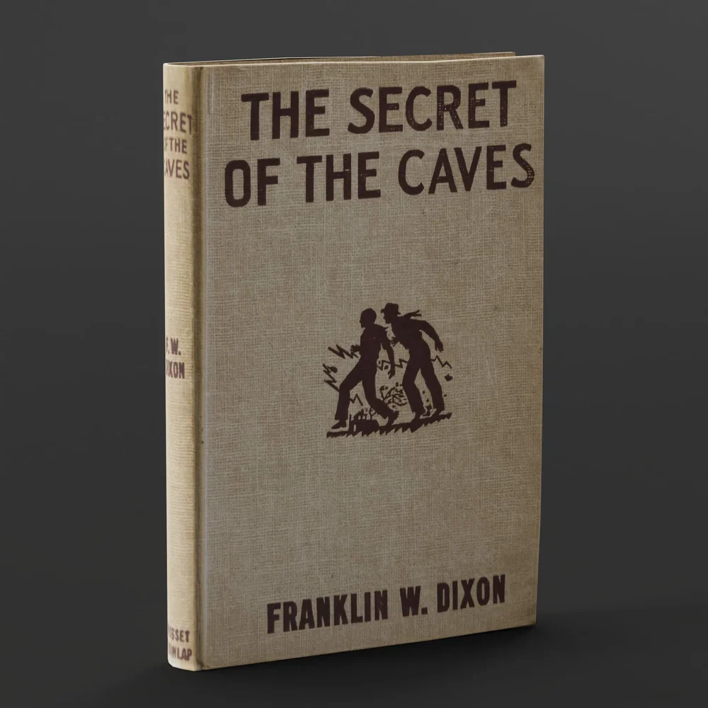 Old Book: The Secret Of The Lost Caves