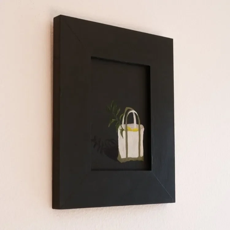 Citrus And Tote Painting