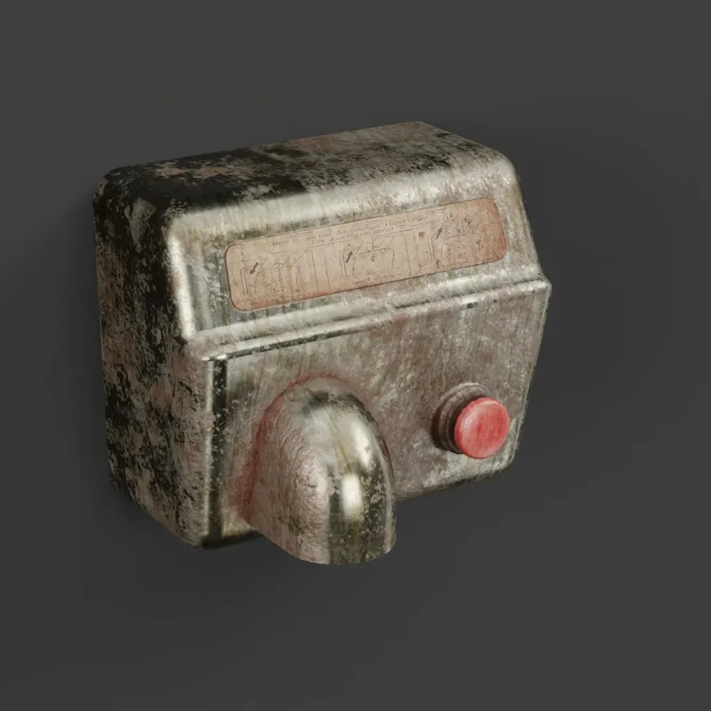 Old Hand Dryer