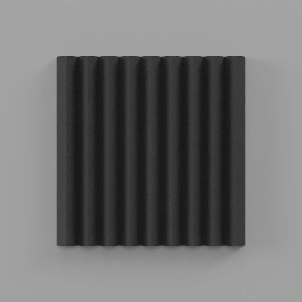 Acoustic Foam Panel Vertical Indents