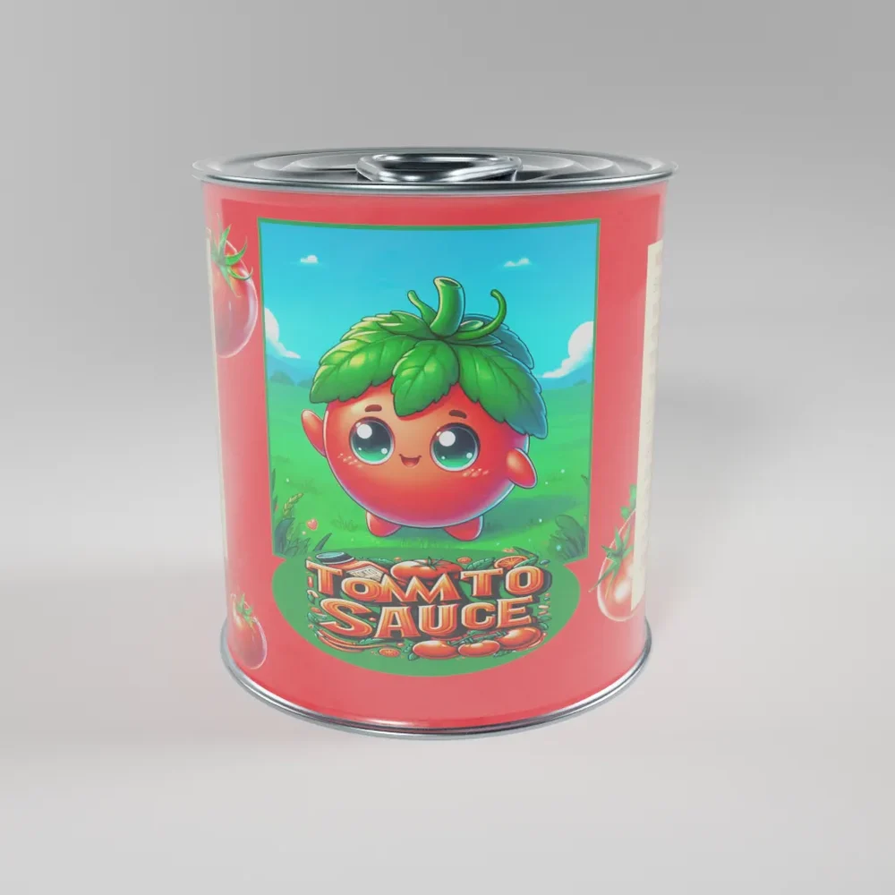 A Can Of Tomato Sauce