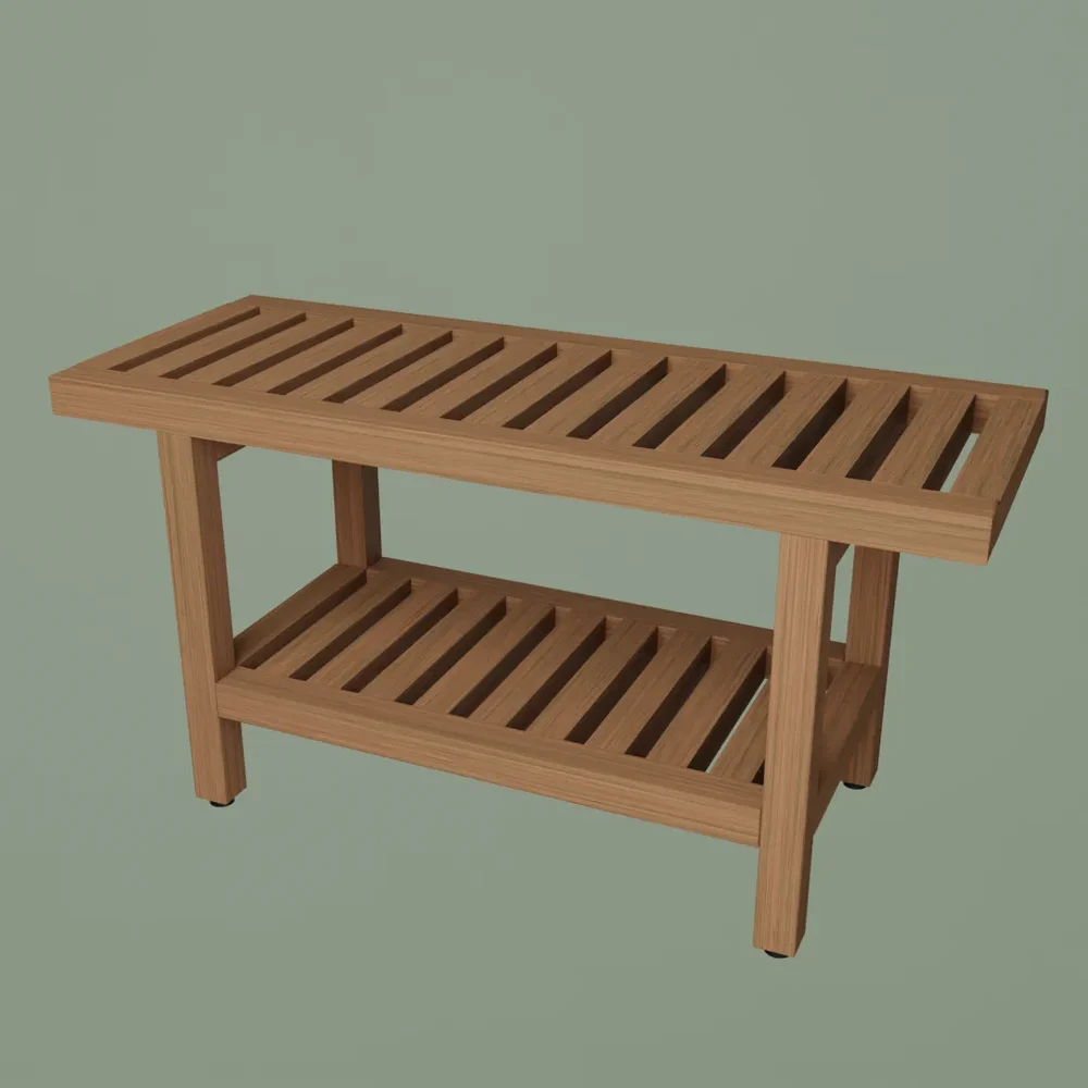 Teak Shower Bench